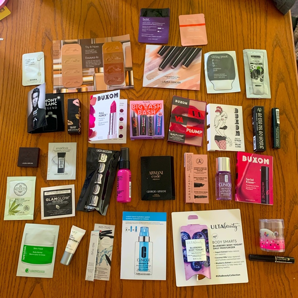 36 Piece Luxury Makeup Sampler - value $143